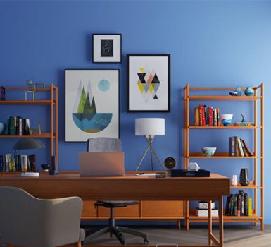 modern home office interior design singapore